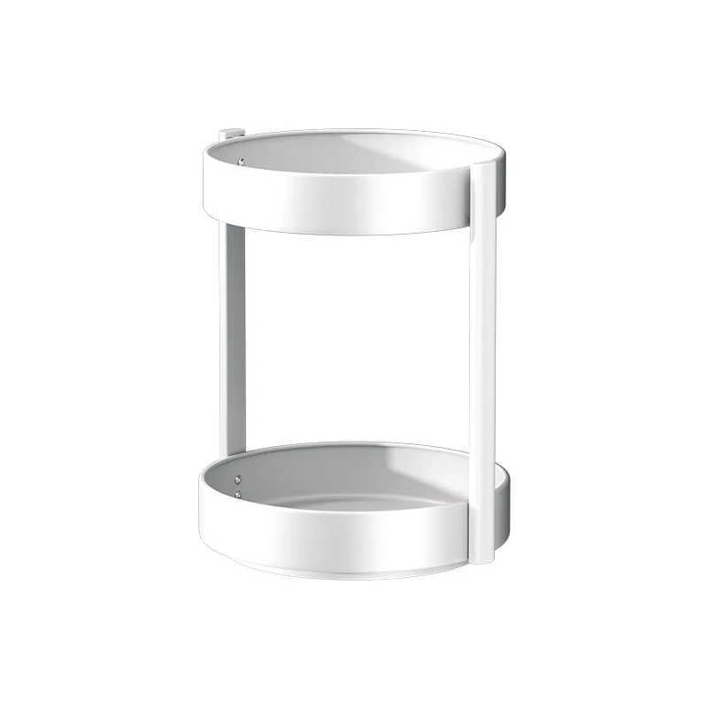 

Kitchen rack 360 degree rotation installation-free thickened carbon steel multi-functional seasoning countertop storage rack