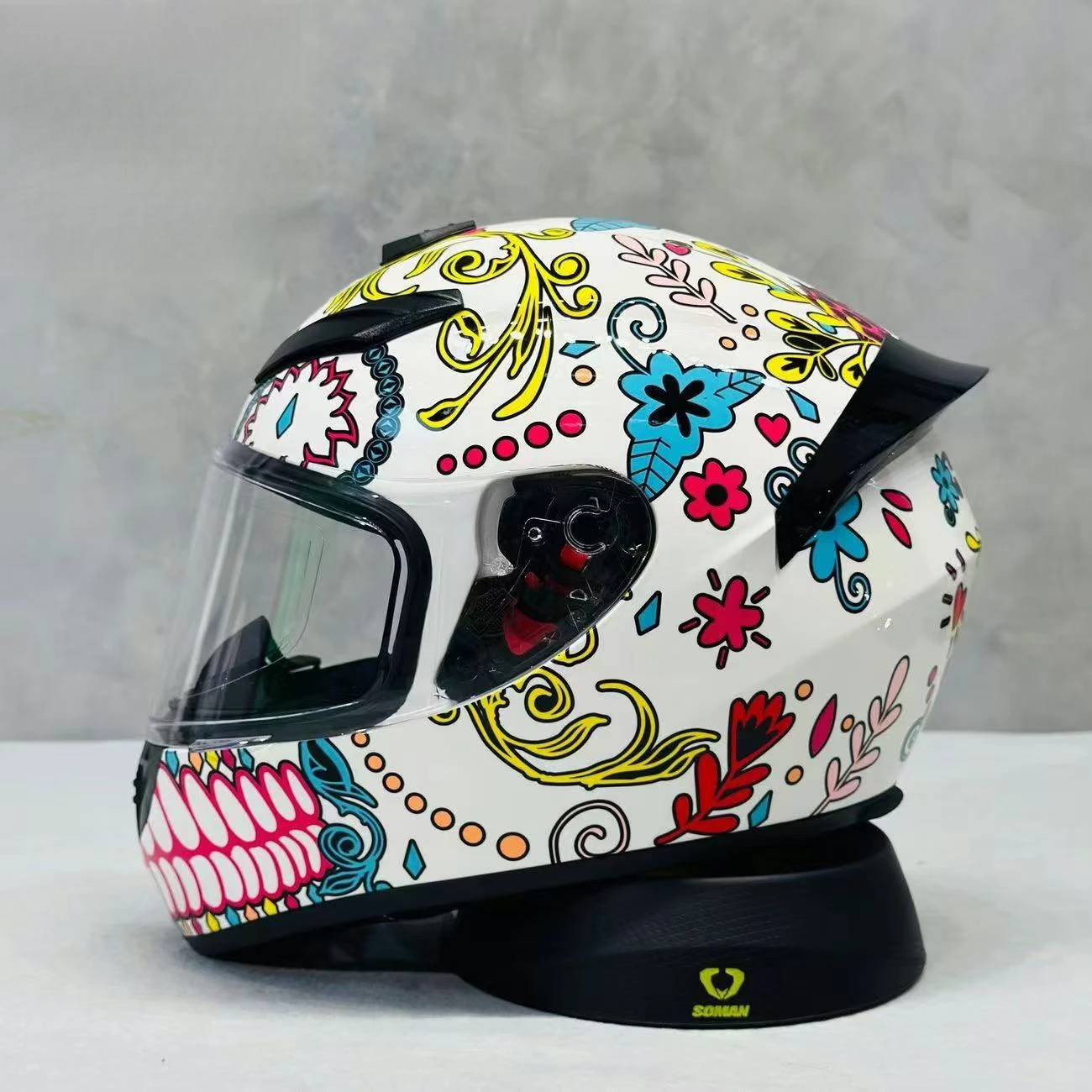 

Perfect for Long Distance Full Face Motorcycle Helmet with Anti-Fatigue Reduces Pressure Points for Unbeatable Comfort Riding