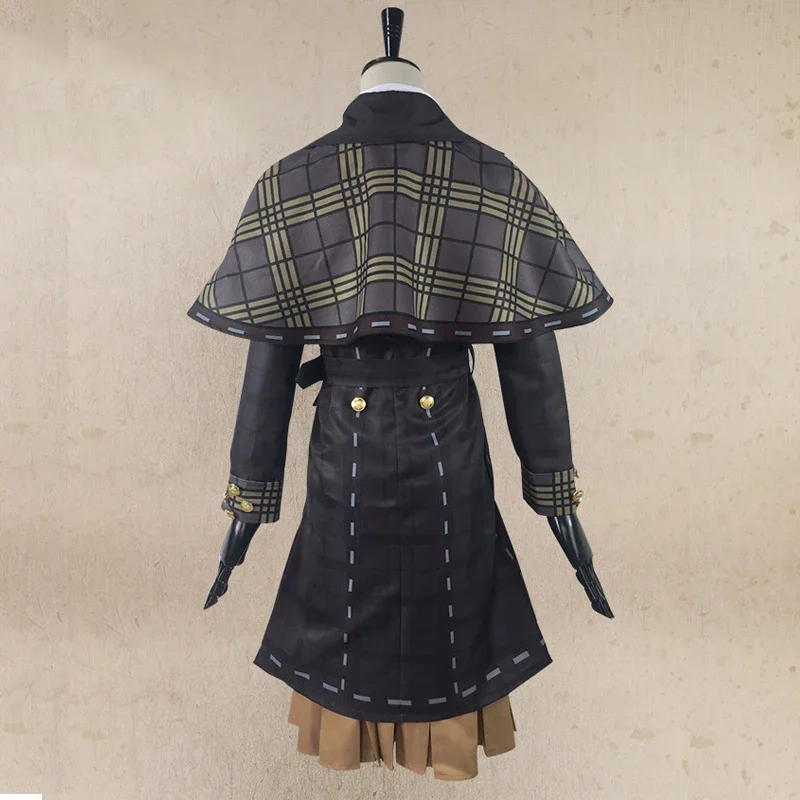 

Anime Identity V 2025 Gardener Miss Truth Emma Woods With Hat Magnifying Glass Cosplay New Cos Clothes Costume Set dsjuu3