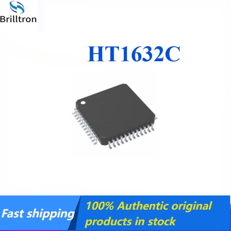 10-30PCS NEW  HT1632C HT1632  LQFP-52 Brand New, Original, in Stock, Hot Selling.