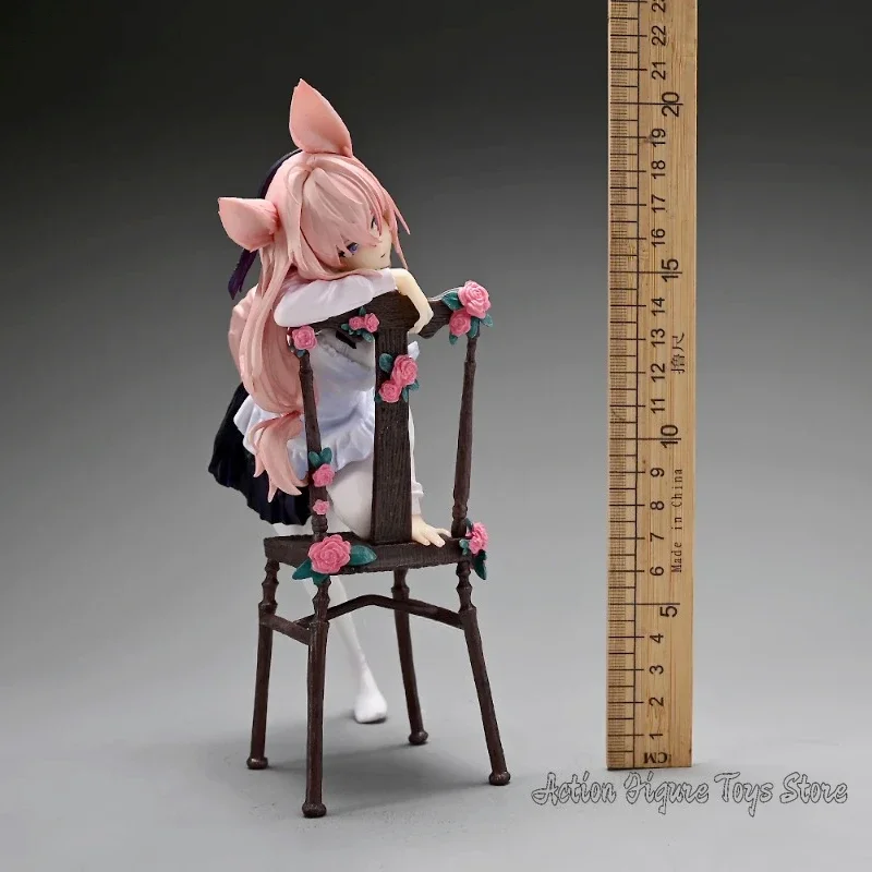 

21 см Coelho Flova 1/7 Labe Studio Girls Аниме Японская фигурка из ПВХ, экшн-мультяшные игрушки, игровой шаблон, куклы, украшения, милая красота
