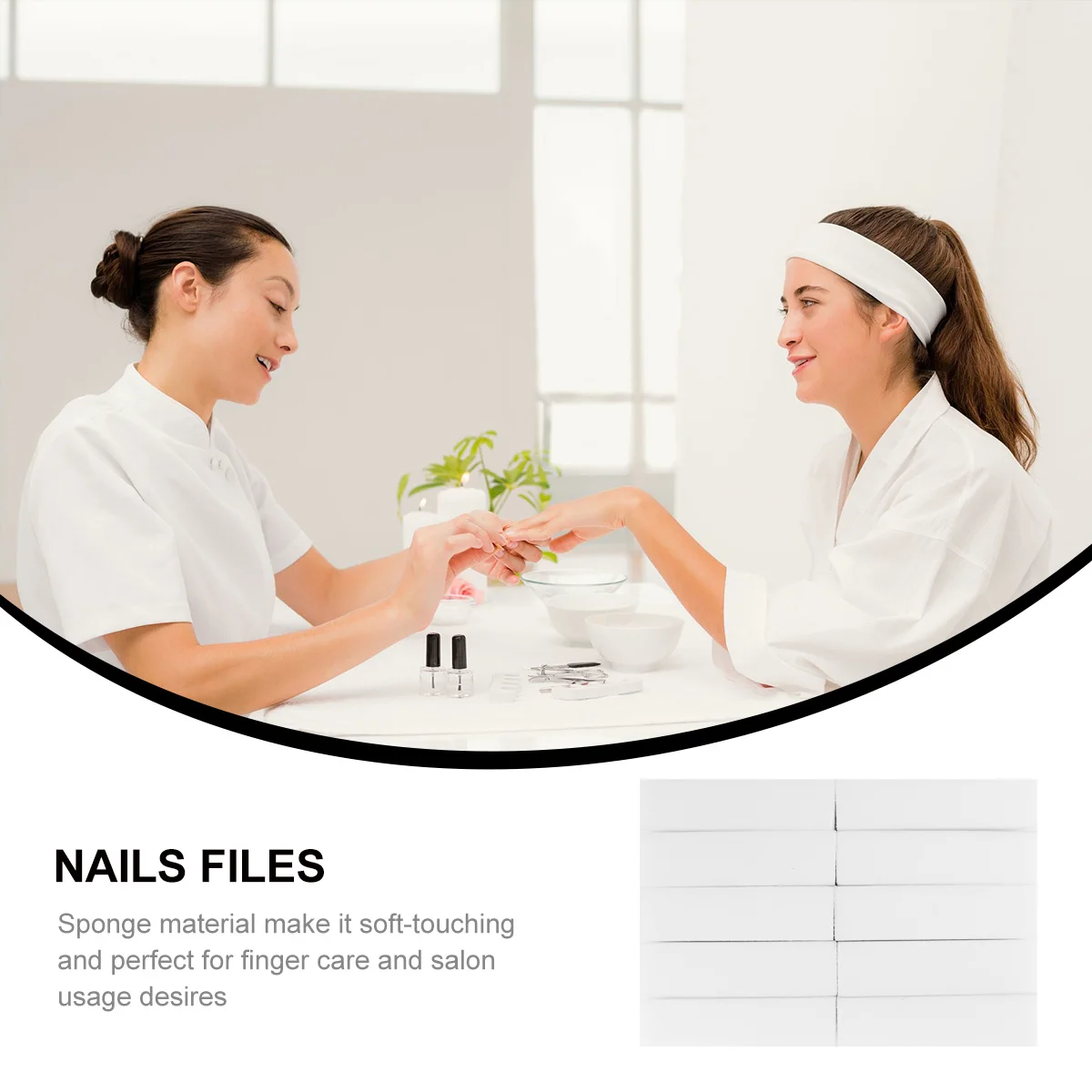 10 Stuks Nagel Schuren Spons Vierzijdig Buffer Bestand Voor Teennagel Vingernagel Vormgeven Manicure Tool Salon Thuisgebruik Nagelvijlen vrouwen