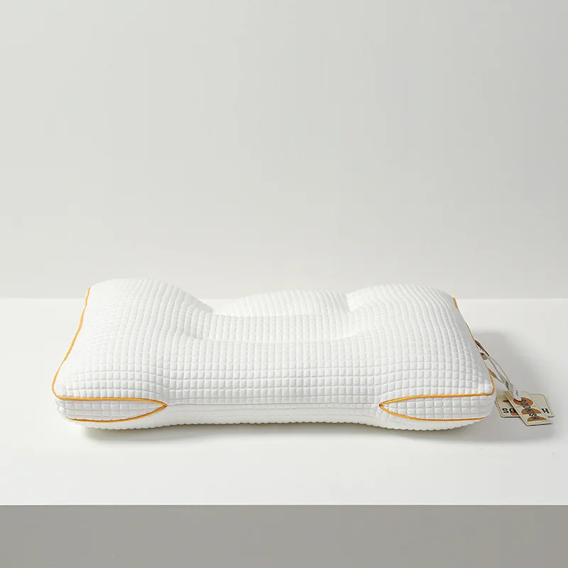 

New massage pillow for men and women to protect the cervical spine to help sleep medium and low soft rebound pillow core