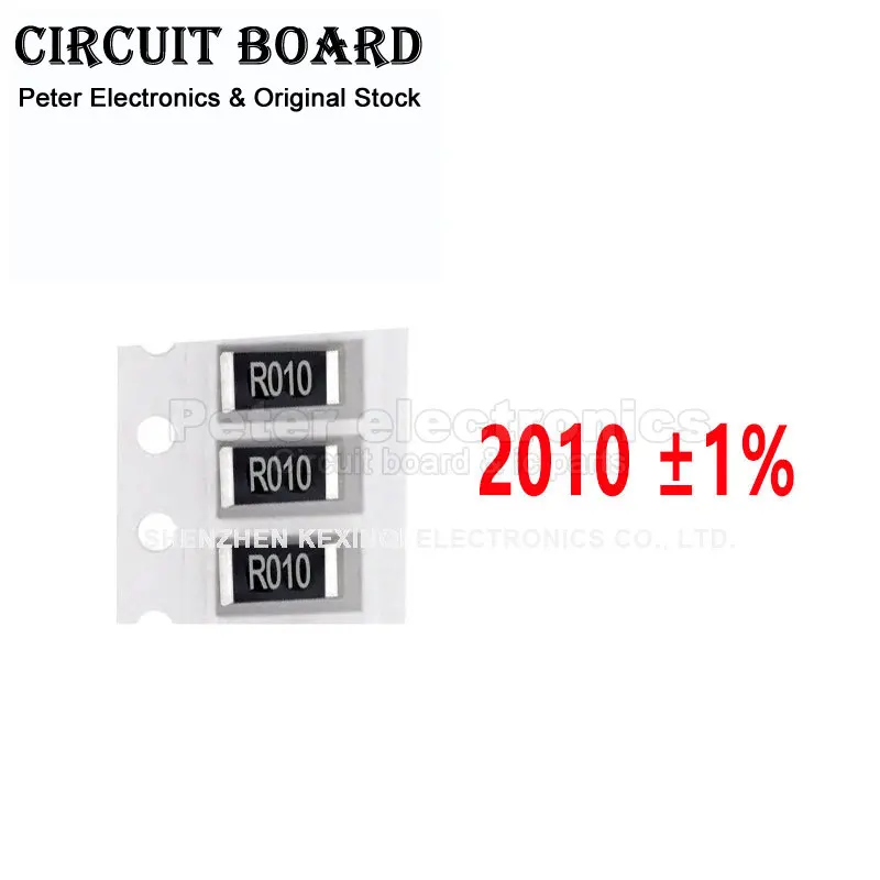 50Pcs 2010 1% SMD Resistor 0R ~ 10M 3/4W 1 10 100 150 220 330 Ohm 1K 2.2K 10K 100K 220K 0R 1R 10R 100R 150R 220R 330R 470R 1M