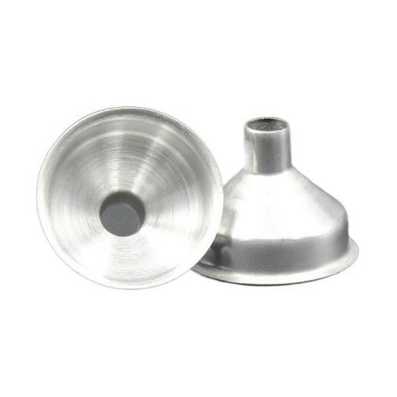 【K】Stainless Steel Small Mouth Funnels Bar Wine Liquid Oil Flask Funnel For Filling Hip Flask Narrow Mouth Bottles Kitchen Tools