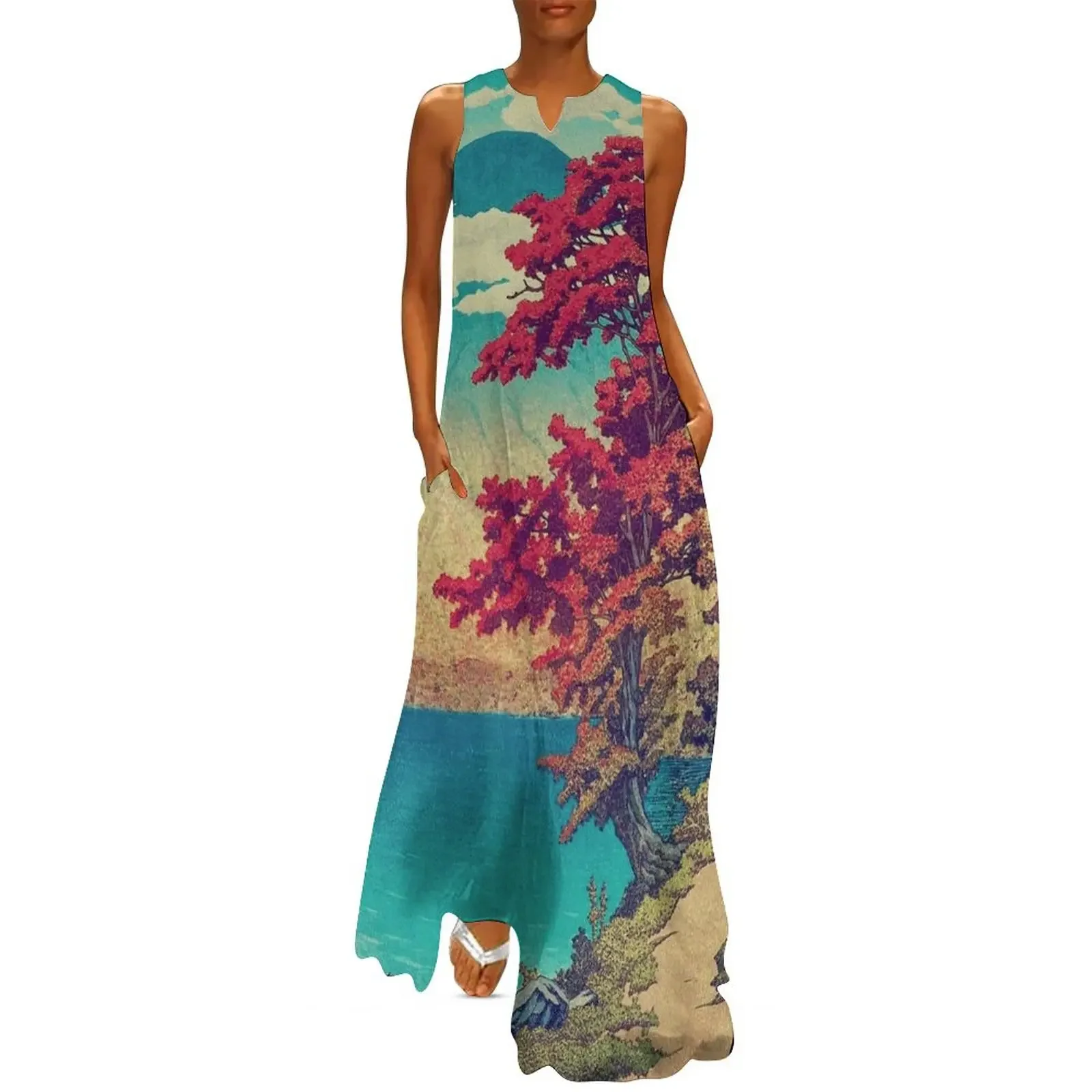 

The New Year in Hisseii - Nature Landscape Long Dress prom dresses 2025 sexy short dresses daring Evening gown Dress