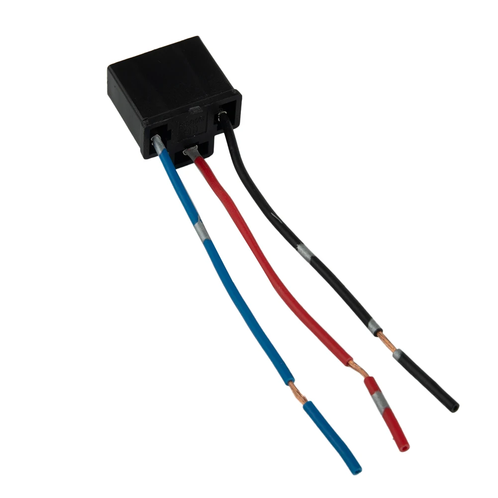 부품 소켓 커넥터 H4 헤드 라이트 액세서리 수리 전구 홀더 와이어 소켓 10 그램 12 24V 2X2pcs 교체