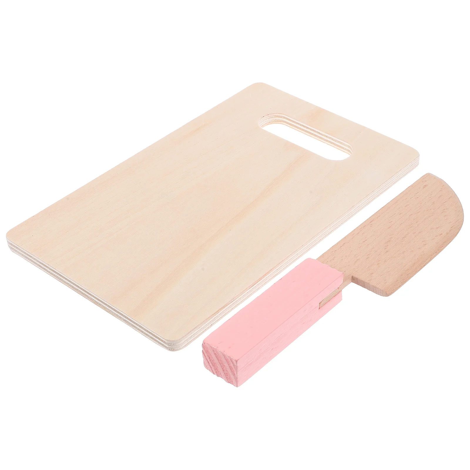 1 set taglierina da cucina in legno gioco alimentare sicuro tagliere simulato fai da te per bambini prima educazione gioco di cucina taglierina da cucina in legno