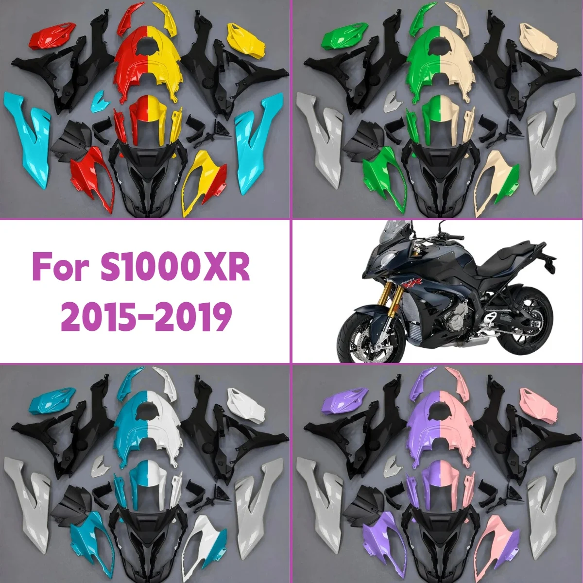 

Injection Fairing Set 2015-2019 S1000XR Prime Motorcycle Fairings Body Kit Custom for BMW 15-19 S 1000XR