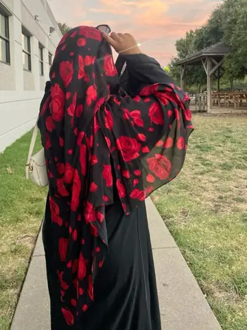 12 best sales मुद्रित शिफॉन हिजाब - №10