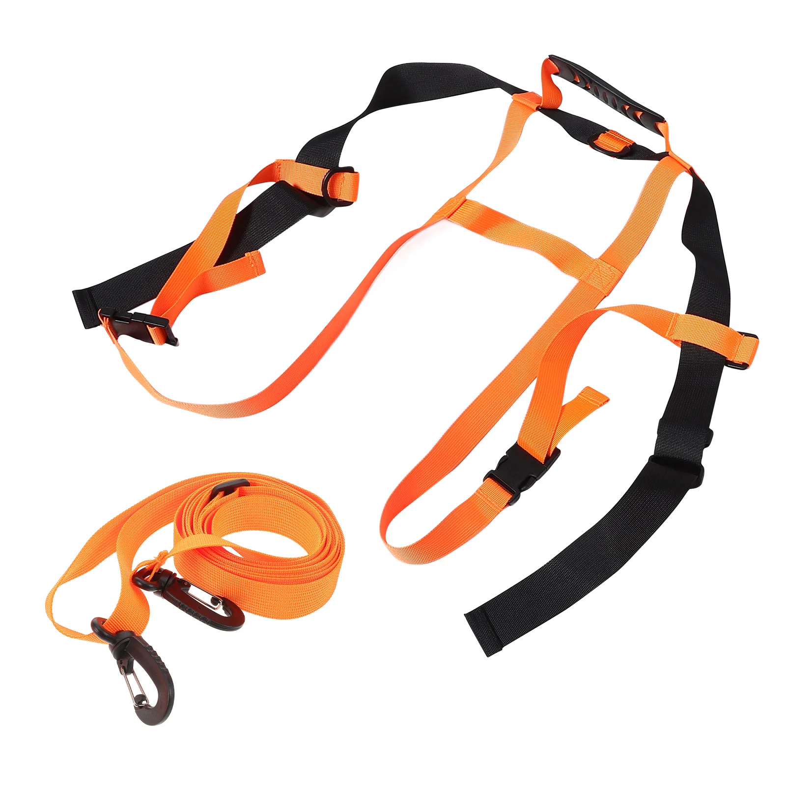 

1 шт., лыжный тренировочный пояс, детский лыжный износостойкий регулируемый поводок, ремень для сноуборда, детский лыжный безопасный тяговый практичный