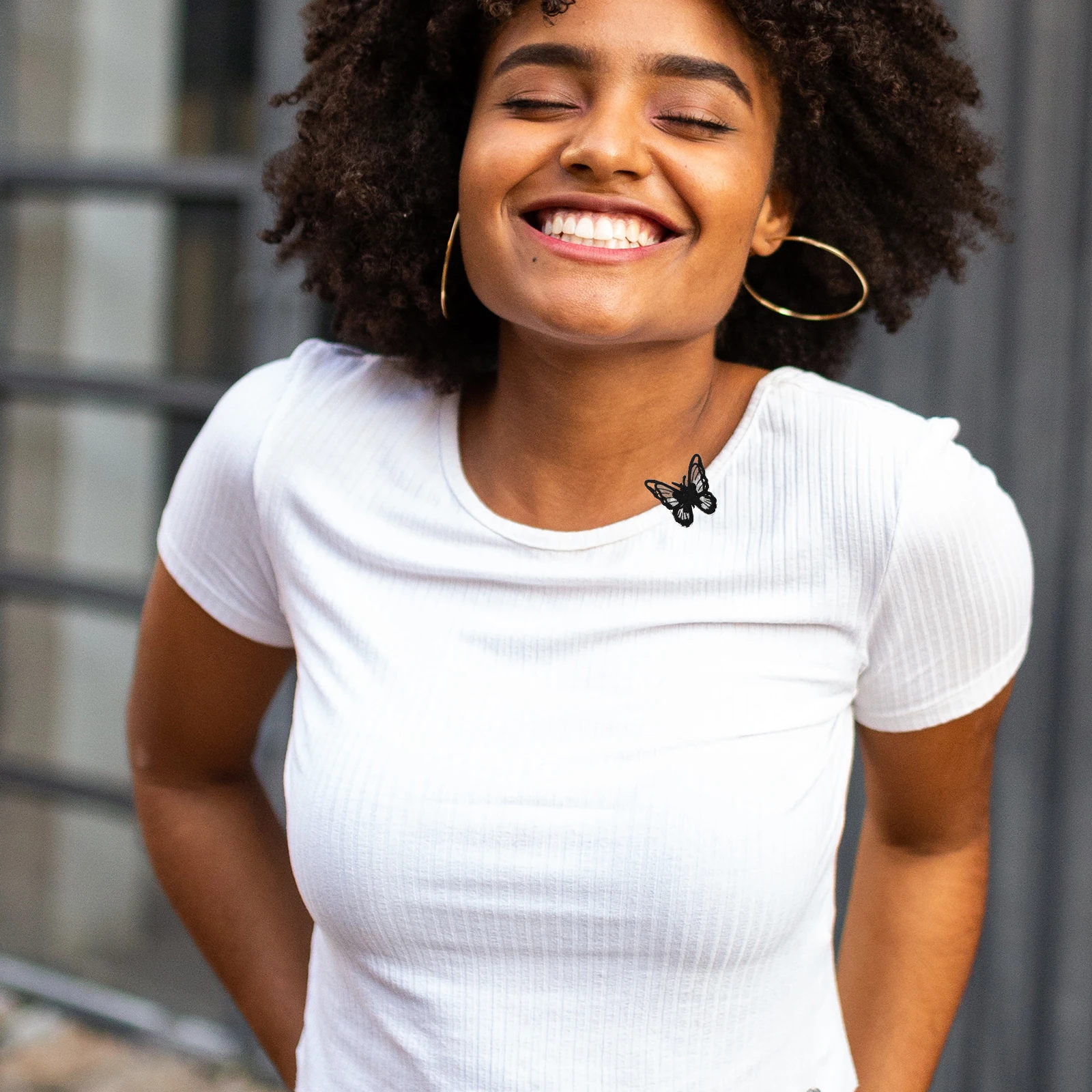 

10Pcs Butterflies Embroidery Patches Iron on Sew on Clothes Appliques Safe Material Durable Long Time Use Patch Stickers