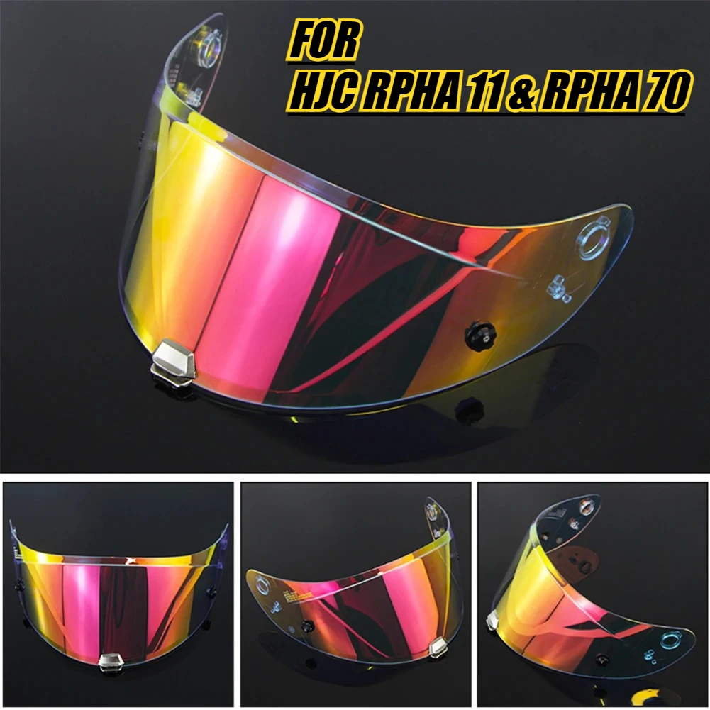 

Motorcycle Helmets Visor Helmets Visor Plating Uv Protection Lens Faceshield for HJC HJ-26 HJ-10 HJ-70 RPHA11 Casco Windshield