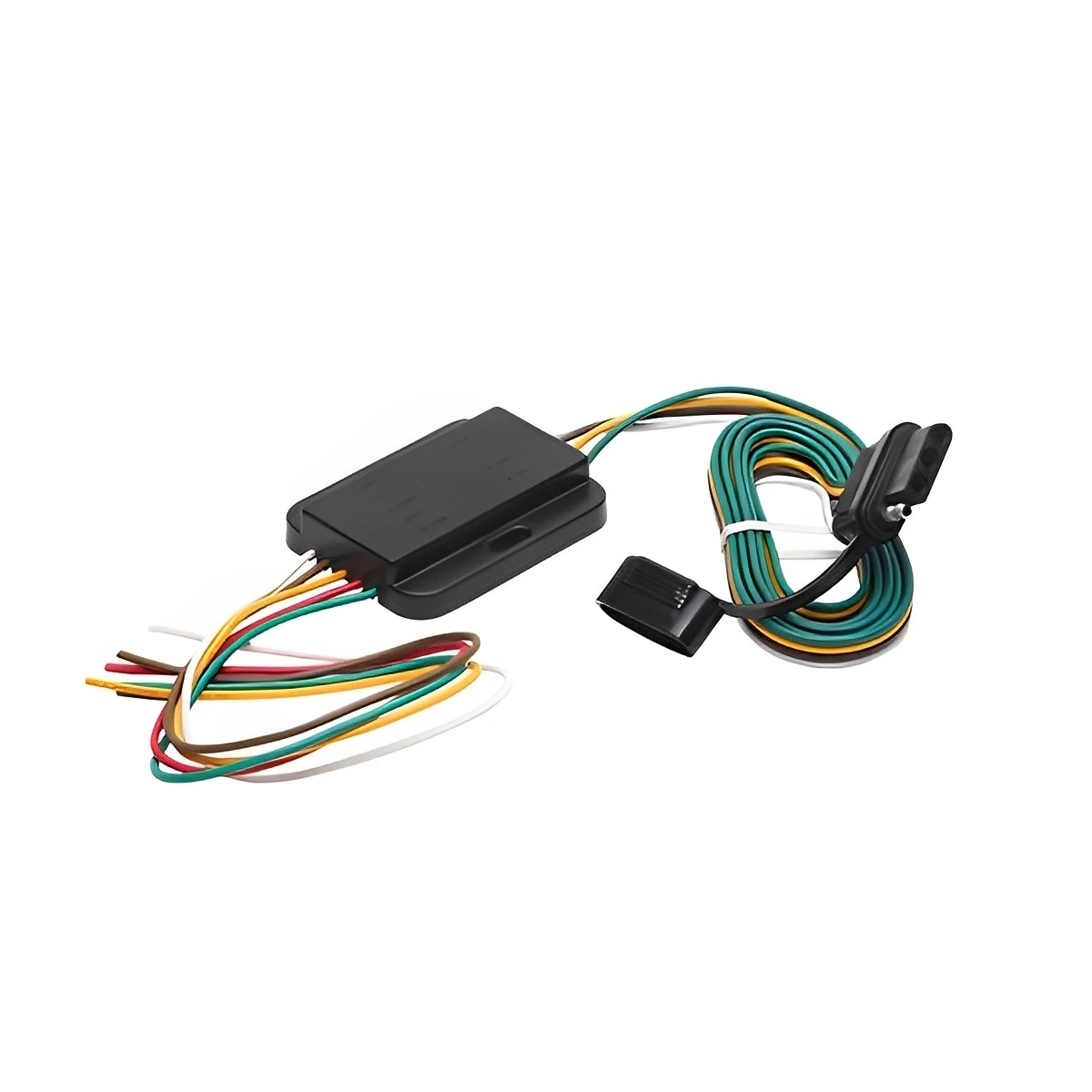 

3-контактный в 2-контактный преобразователь задних фонарей прицепа со стандартными 4-контактными разъемами жгутов проводов для полуприцепа автомобиля