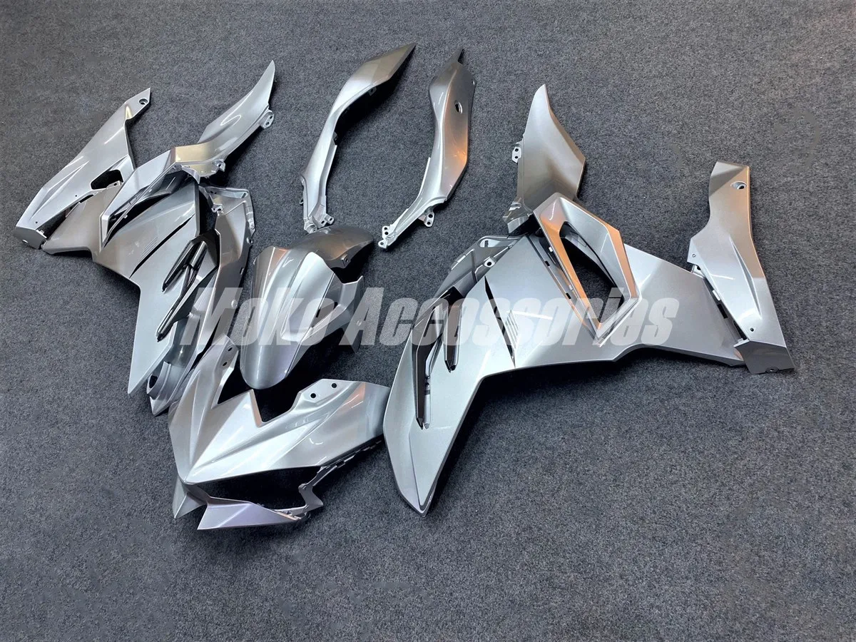 

Bodywork Set For Ninja500 2024-2025 Fairings Kit Fit High Quality ABS Injection Silver