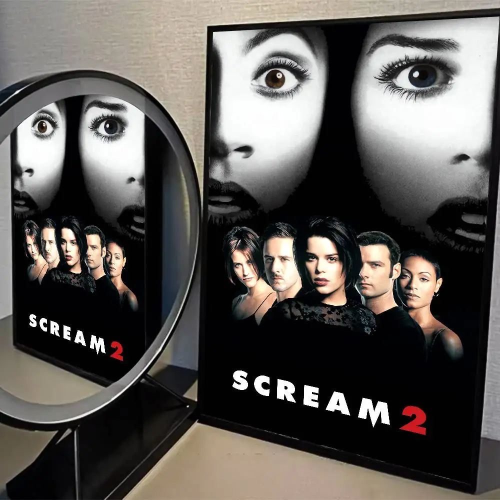 Film Scream Klebefolien Vintage Raum Bar Café Dekor Nordisches Wohndekor – Detail 5