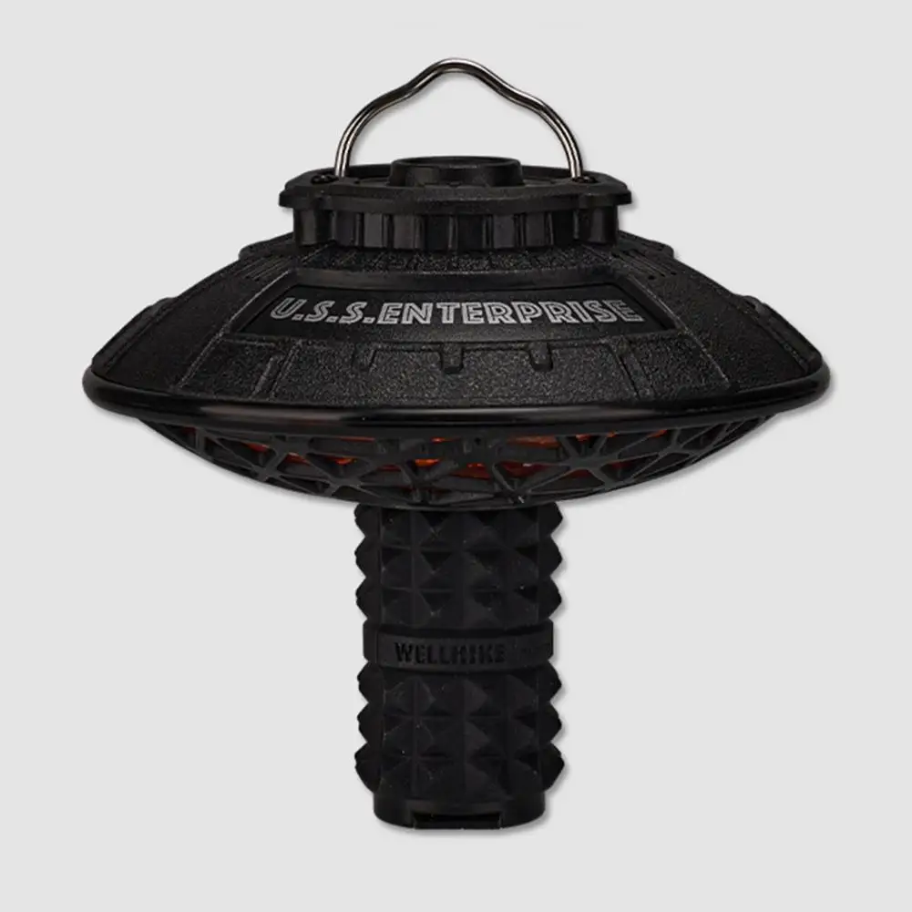 Black Ufo Lampshade Vintage Ufo Lampshade for Goal Zero Light Heavy Duty Outdoor Garden Hanging Lantern Cover Protector Unique