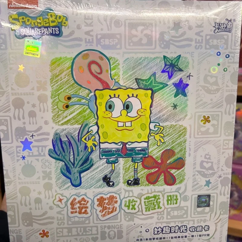 KAYOU حقيقية سبونجبوب سكوير بطاقة وقت المرح حزمة خاصة مغامرات في سنوات النجوم جمع بطاقة اللعب هدية عيد ميلاد #2