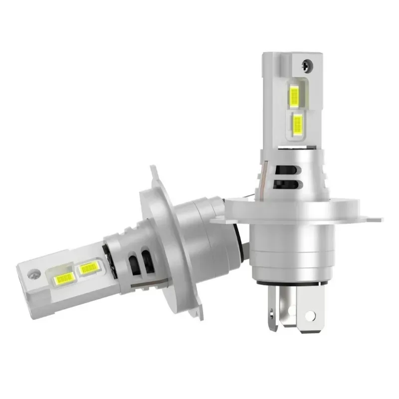 Popolare Lampadina per fari a LED per auto 12V 2x6000K Bianco Fanless H7 Lampadina a LED 1:1 Mini Size Faro Wireless 18000LM CSP Chip LED H7