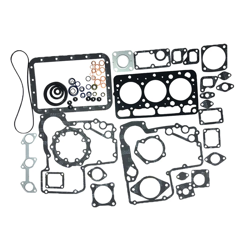 Complete Cylinder Head With Valves 1926703040 and Full Gasket Kit Compatible with Kubota Tractor B1550D B1550E B6200D B6200E