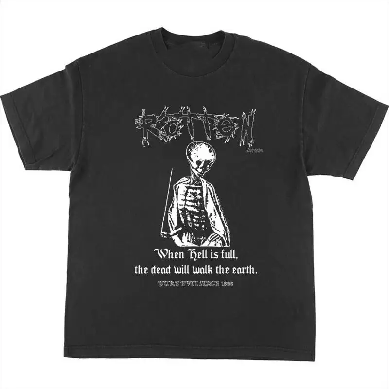 تي شيرت Rotten Dot Com الجديد للمعجبين S 5Xl