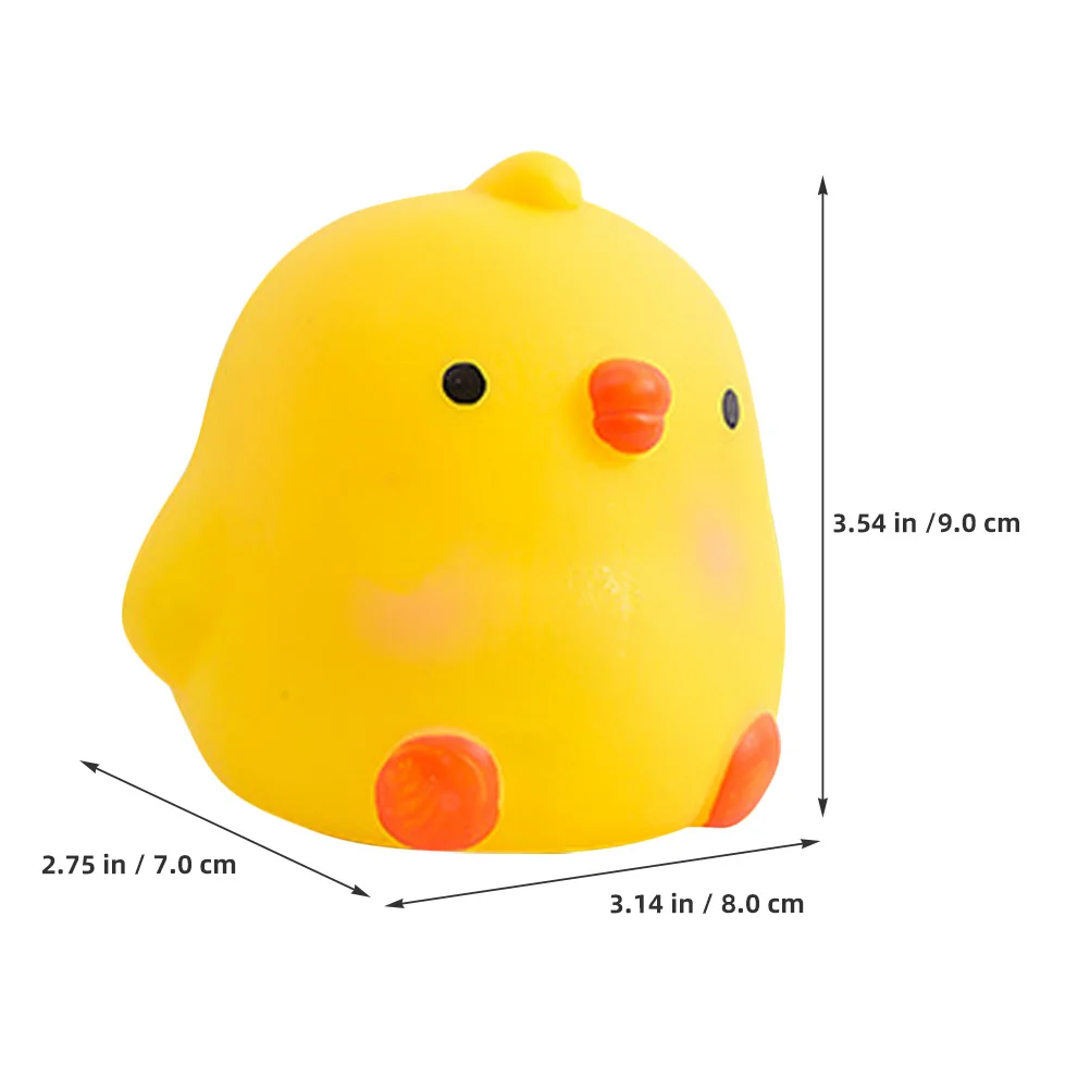 Banco de moedas de frango inquebrável, crianças, plástico, desenho animado, caixa de dinheiro, economia, aniversário, presente de natal, caixa de dinheiro, decoração de estátua de frango