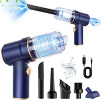 Handheld Car Vacuum Cleaner 9000Pa Vacuum Cleaner and Air Duster 120W High Power Hand Held Vacuum with LED Light