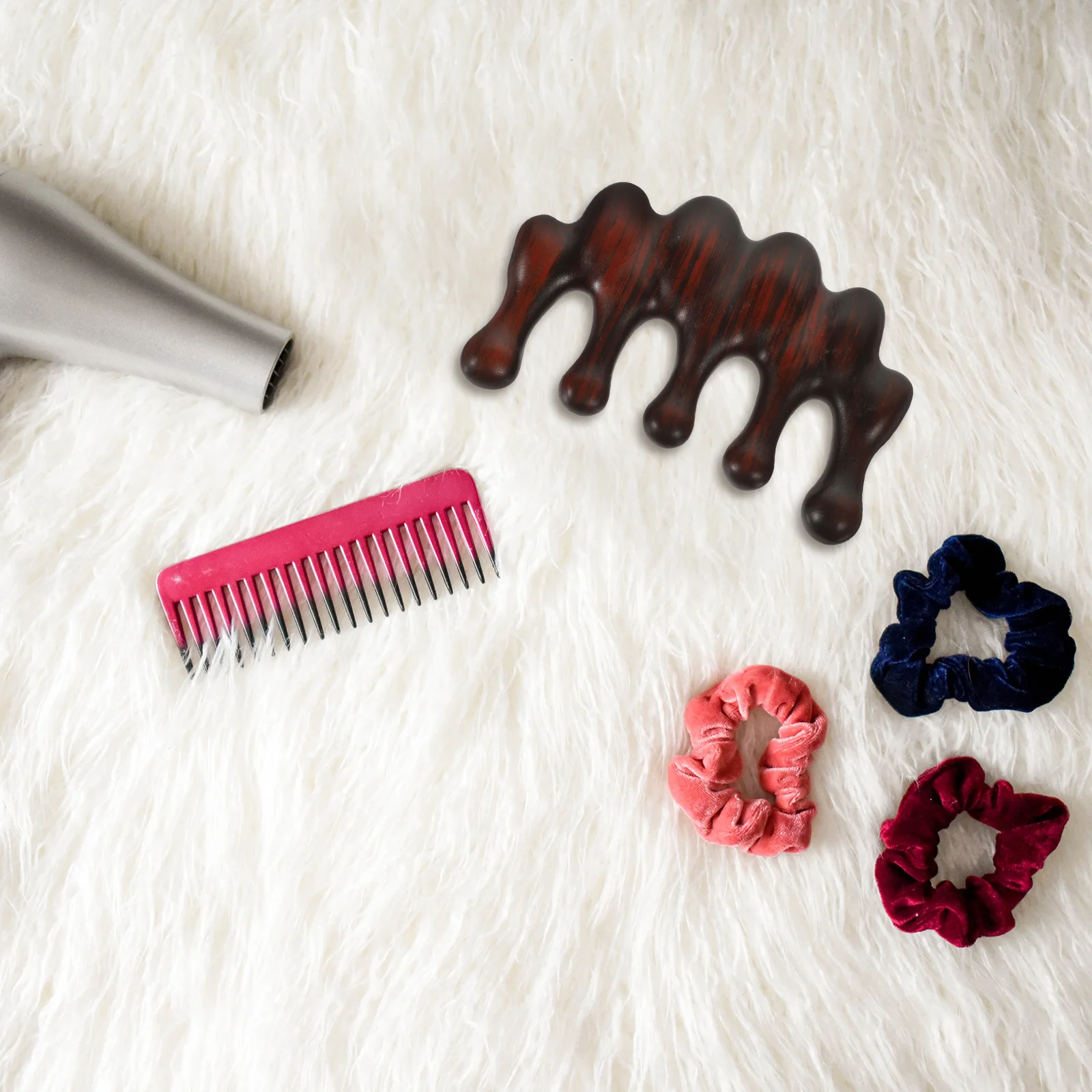 

Wooden Massage Comb Scalp Massager Wide Tooth Detangler Comb Hair Grooming Relaxing Headache Relief Hair Pick Wooden Pick