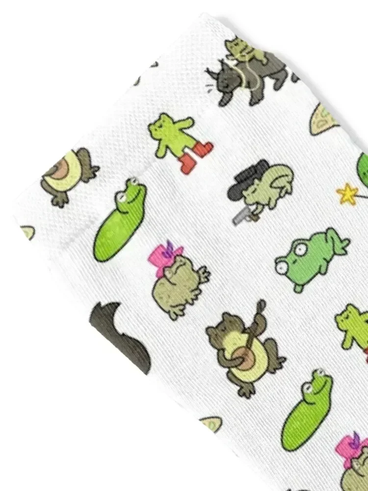 froggies mix Socks winter thermal Children's Climbing hiphop Mens Socks Women's