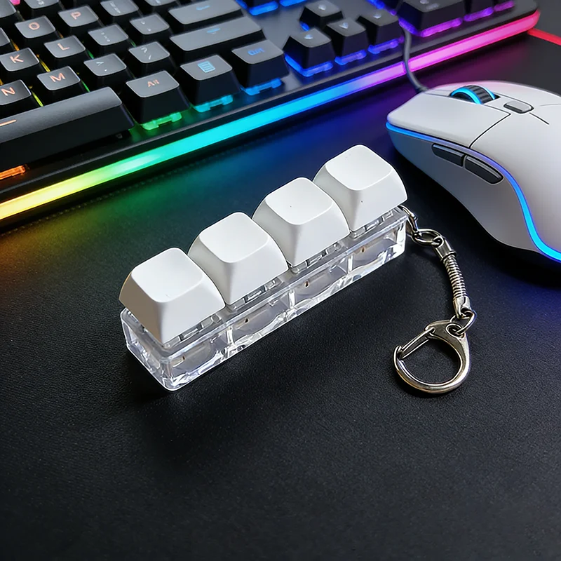 Decompress Fidget Keychain, Stress Relief Gift