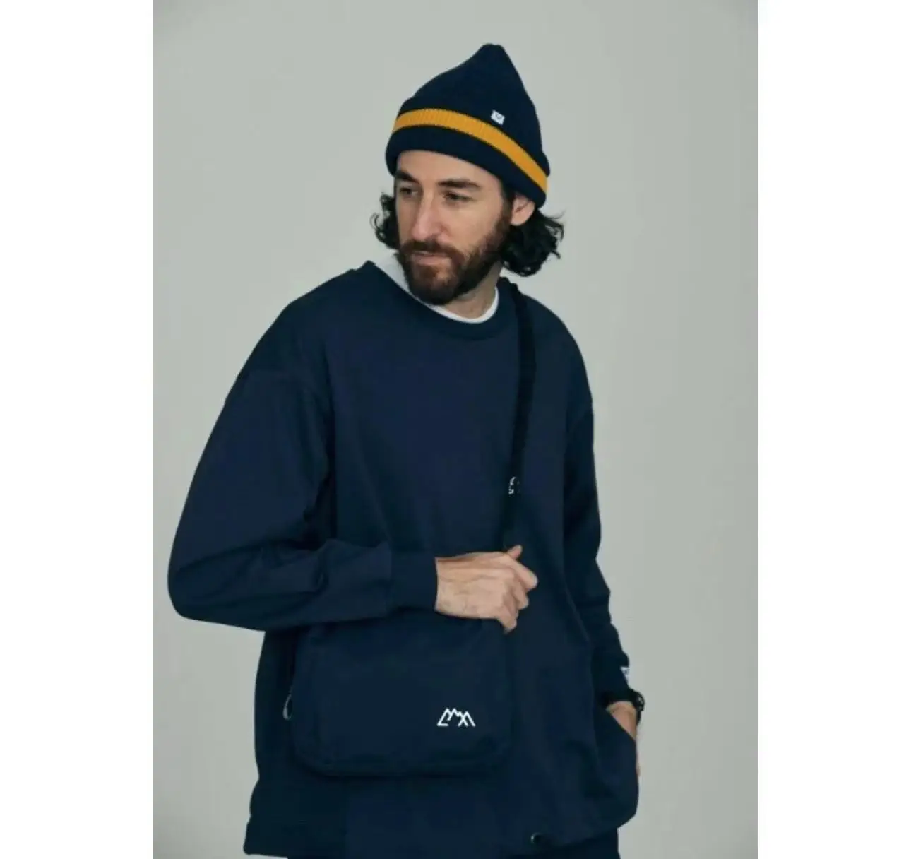 اليابانية CMF متماسكة لصق شريط قبعة الشتاء خارج الدفء كاب