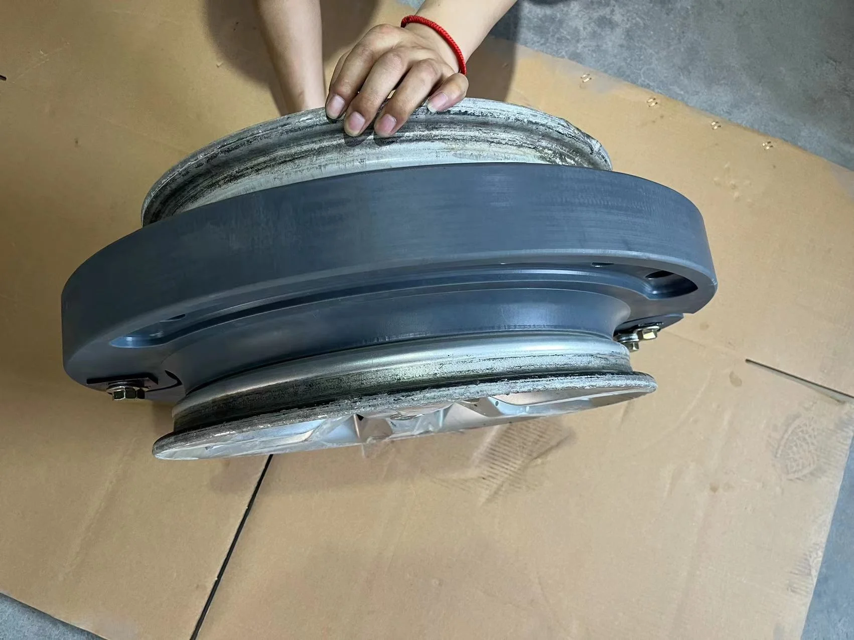 Hochwertige flache Reifenschutzreifen für andere Räder, Reifen und Zubehör, Runflat-Einsatz, 43,2 cm