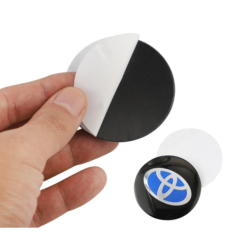 4 قطعة ملصقات عجلة السيارة 56 مللي متر غطاء محور مركزي للسيارات ملصق مائي لتويوتا غازو سباق TRD كورولا يارس شر أوريس Rav4 بريوس برادو #2