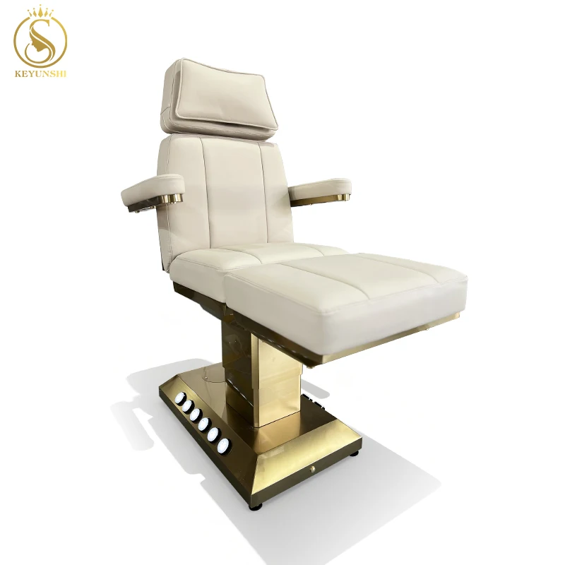 

Lash Bed Modern Luxurious 3 Motors Adjustable Salon Shop Spa Treatment Electric Massage Table Facial Cosmetic Beauty Bed