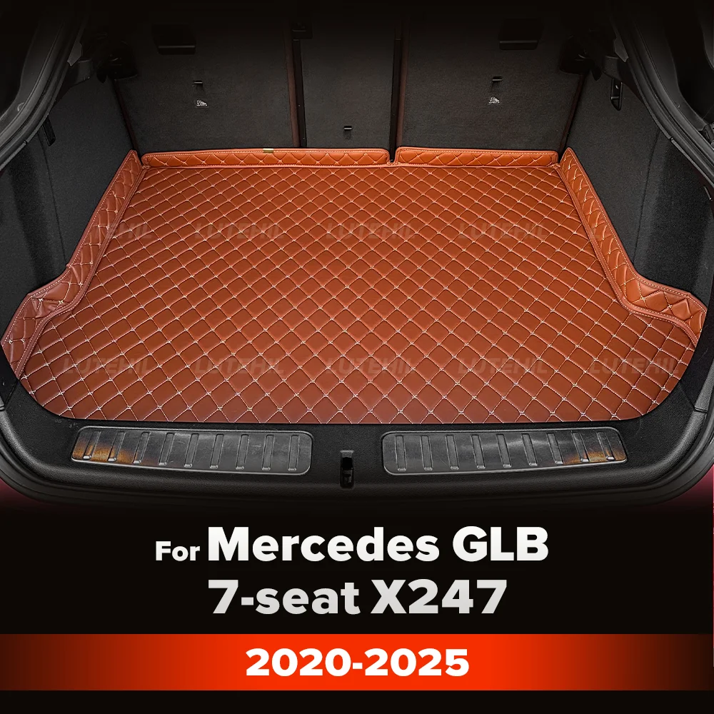 

Для Mercedes GLB 7-местный X247 2020-2025 автомобильный коврик в багажник автомобильный багажник защитная накладка аксессуары для интерьера