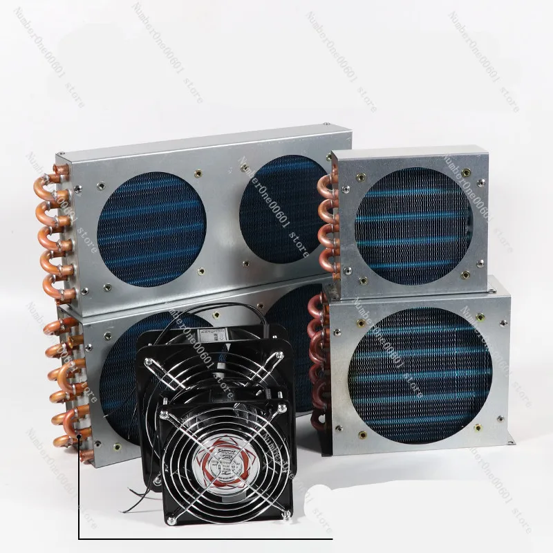 Refrigerator condenser radiator with fan freezer radiator 2*5*120mm