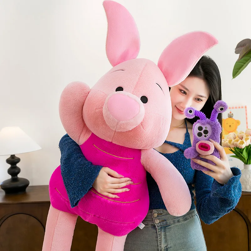 

55-140CM Big Size Piglet‌ Plushies Squishy Disney Cartoon Anime Peluche Kawaii Plush Ornament Comfortable Soft Doll Toy Gifts