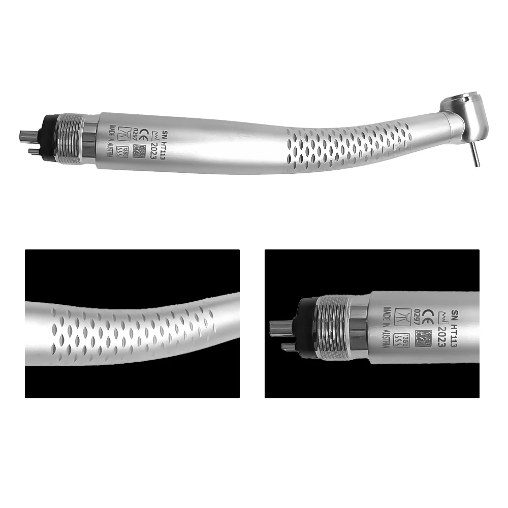 Dental Scaler Ceramic Bearing 5LED High Frequency Pneumatic Scaler 5 Jet Handpiece 2/4 Hole