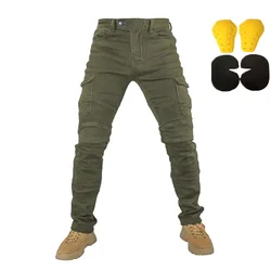 Motorfiets Jeans Pantalones Motocicleta Hombre Featherbed Jeans Standaard Versie Auto Rit Broek Broek Zomer Rijden