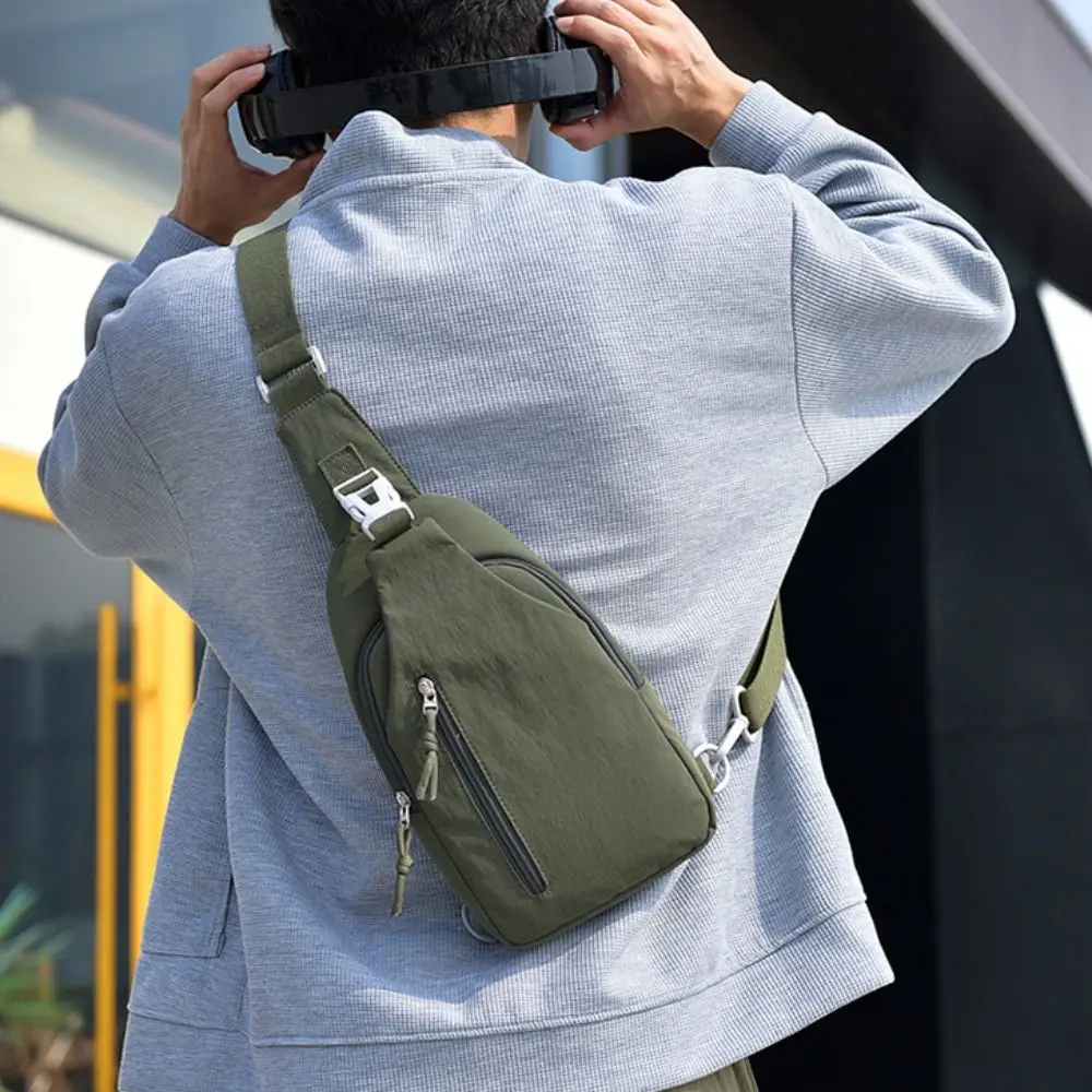 Modische Umhängetasche mit großem Fassungsvermögen, geräumige, leichte Messenger-Tasche, wasserdichte Tragetasche mit mehreren Taschen, lässiges Design – Detail 8