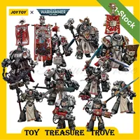 JOYTOY Warhammer 40k 1/18 Action Figures Grey Knights Terminator Squad Castellan Crowe Anime Military Model Toy Gift House Décor