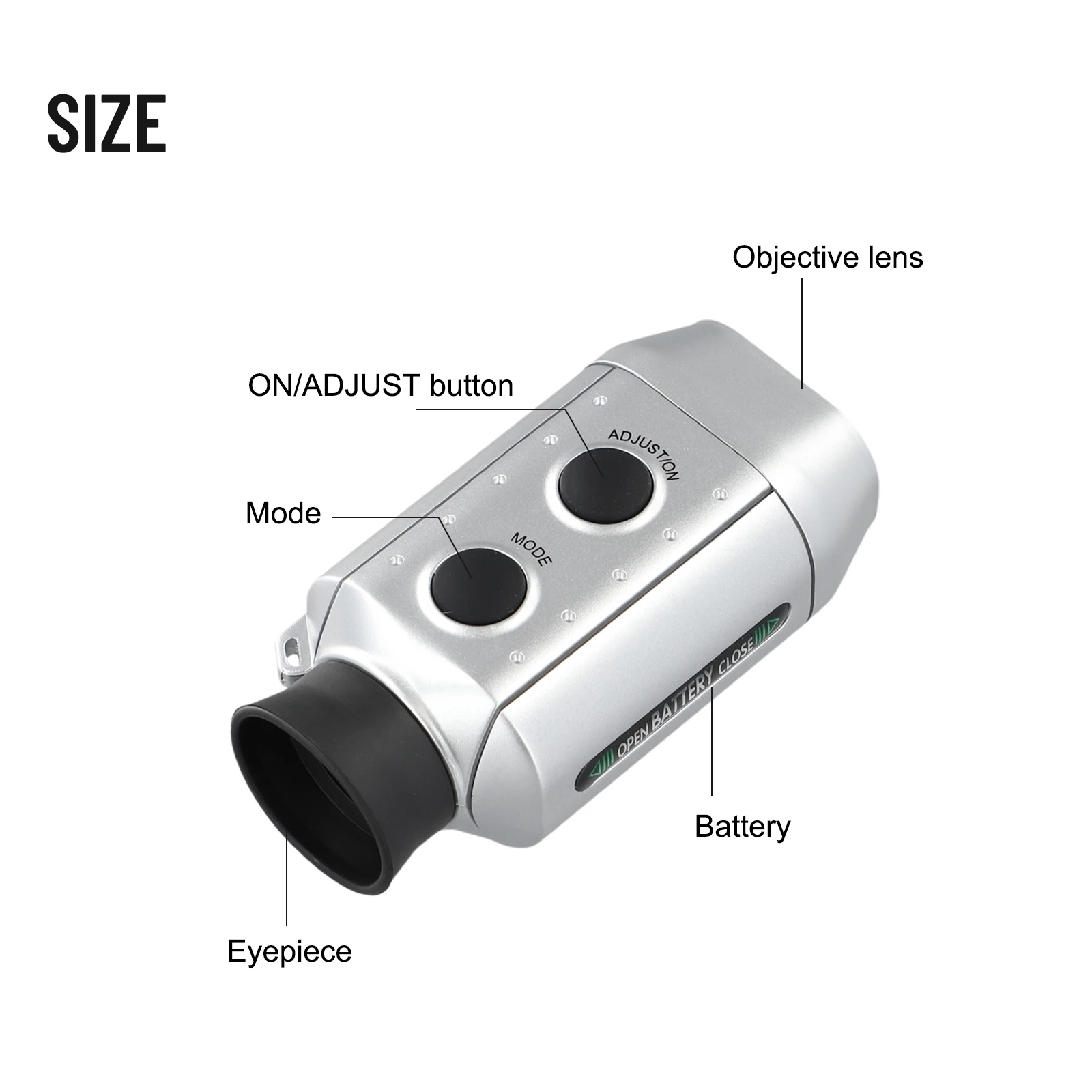 Golf Distance Measurement Device  7x18 Monocular Telescopes  Farthest Test Distance of 930 Yards  Safe and Accurate