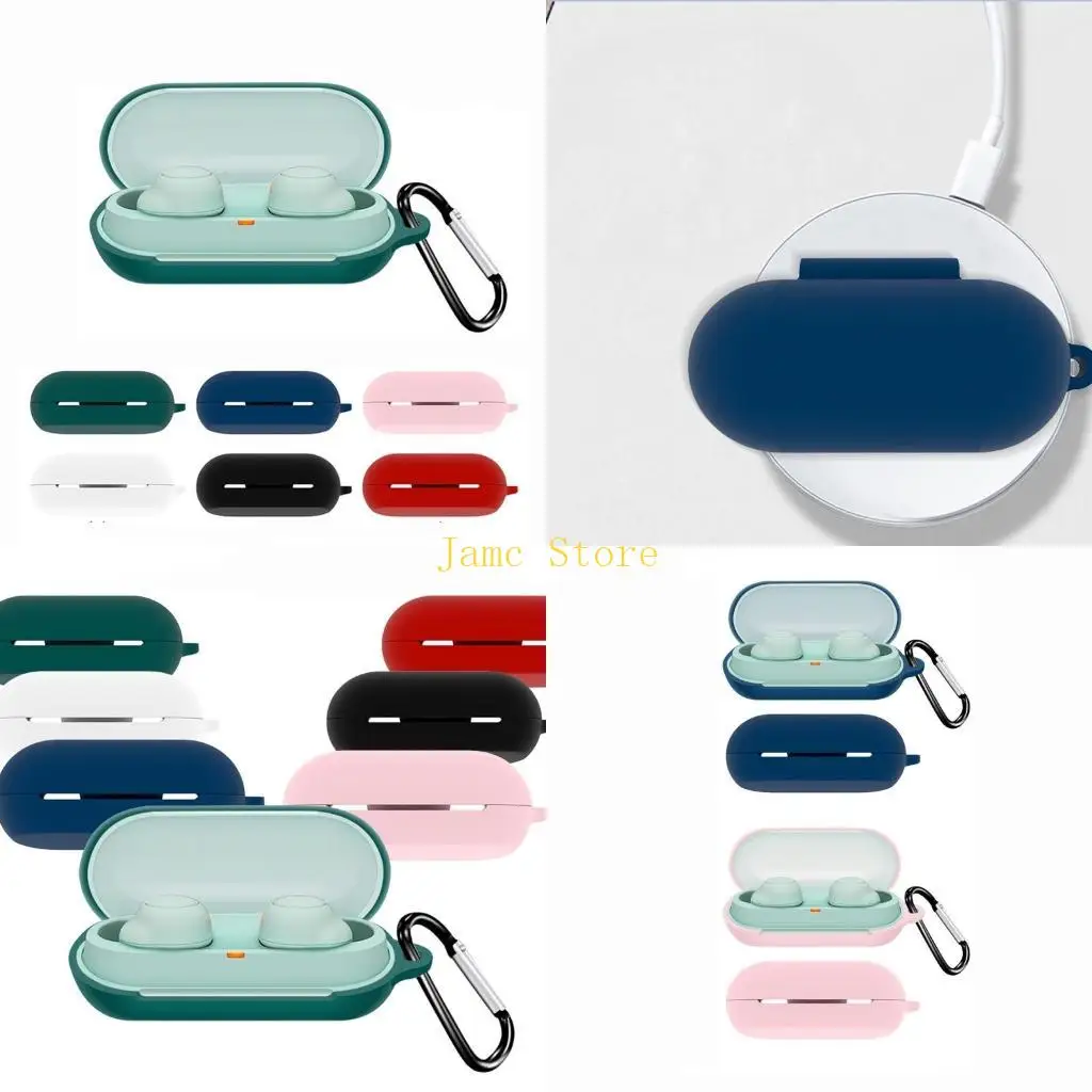 LX0B Anti-Fall Costece Case Soft Silicone Shells для WF-C500