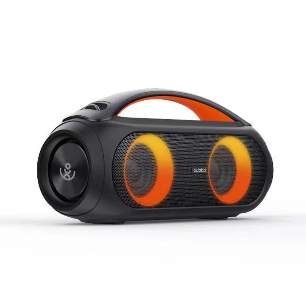 XDOBO Vibe Plus TWS Wireless Speaker-IPX5 Waterproof RGB LED Lighting 80W Stereo Sound Portable For