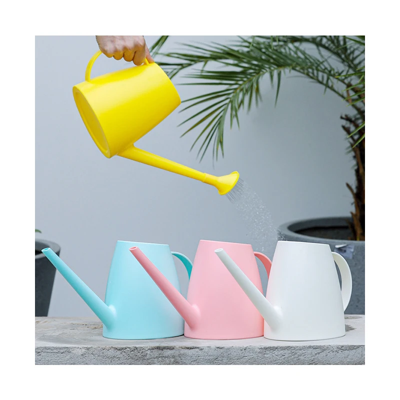 

1.8L Plastic Garden Irrigation Kettle Long-Mouth Watering Can for Plant Care Watering Kits