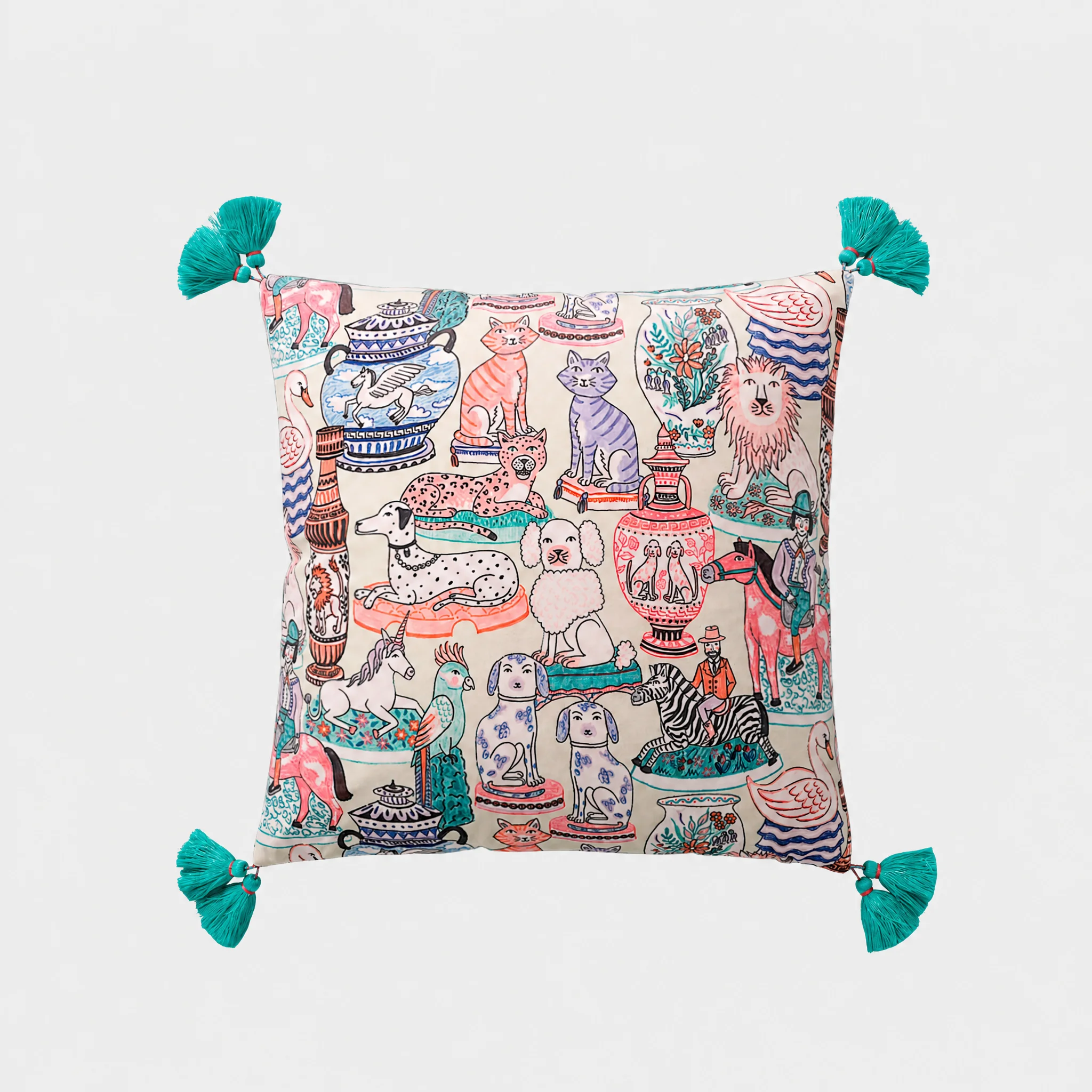 Modern Geometric Velvet Semicircle Pillowcase 45x45cm Soft Decorative Cushion Cover for Sofa Chair Bed