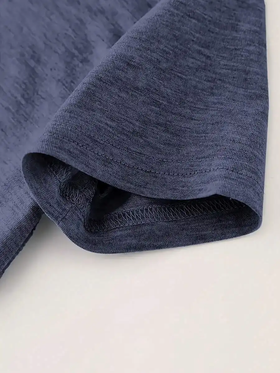 

Plus Size Women Casual Short Sleeve T-Shirt Round Neck Breathable Stretch Fabric Spring Summer Autumn