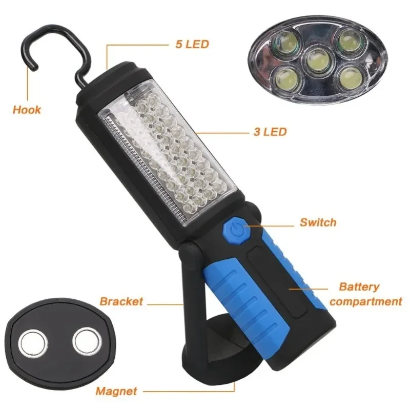 Rechargeable LED Work Light Stand 3