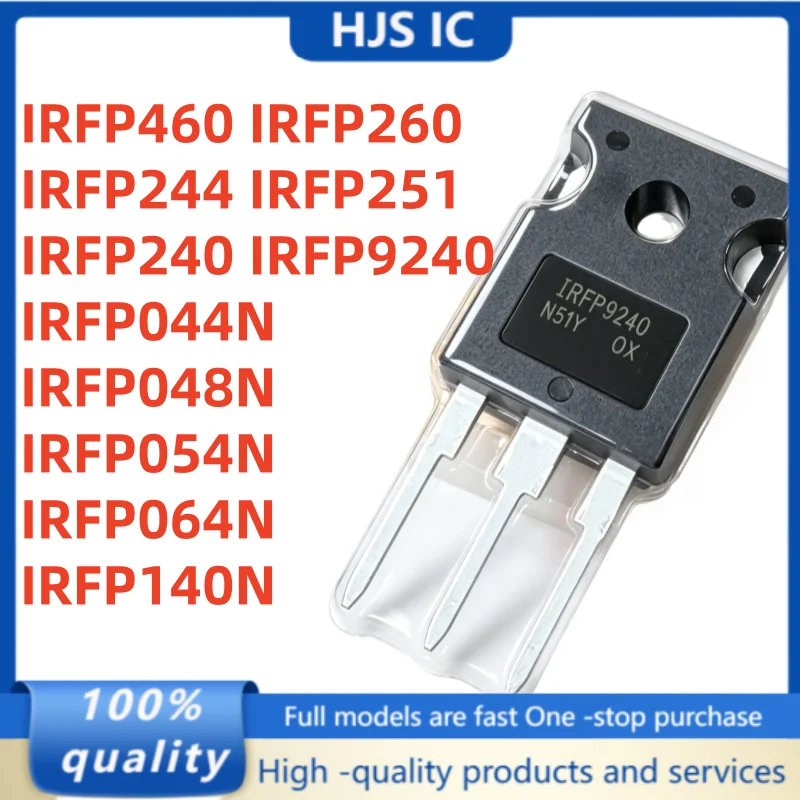 5Pcs IRFP460 IRFP240 IRFP9240 IRFP260 IRFP244 IRFP251 IRFP044N IRFP048N IRFP054N IRFP064N IRFP140N TO-247 Field effect tube