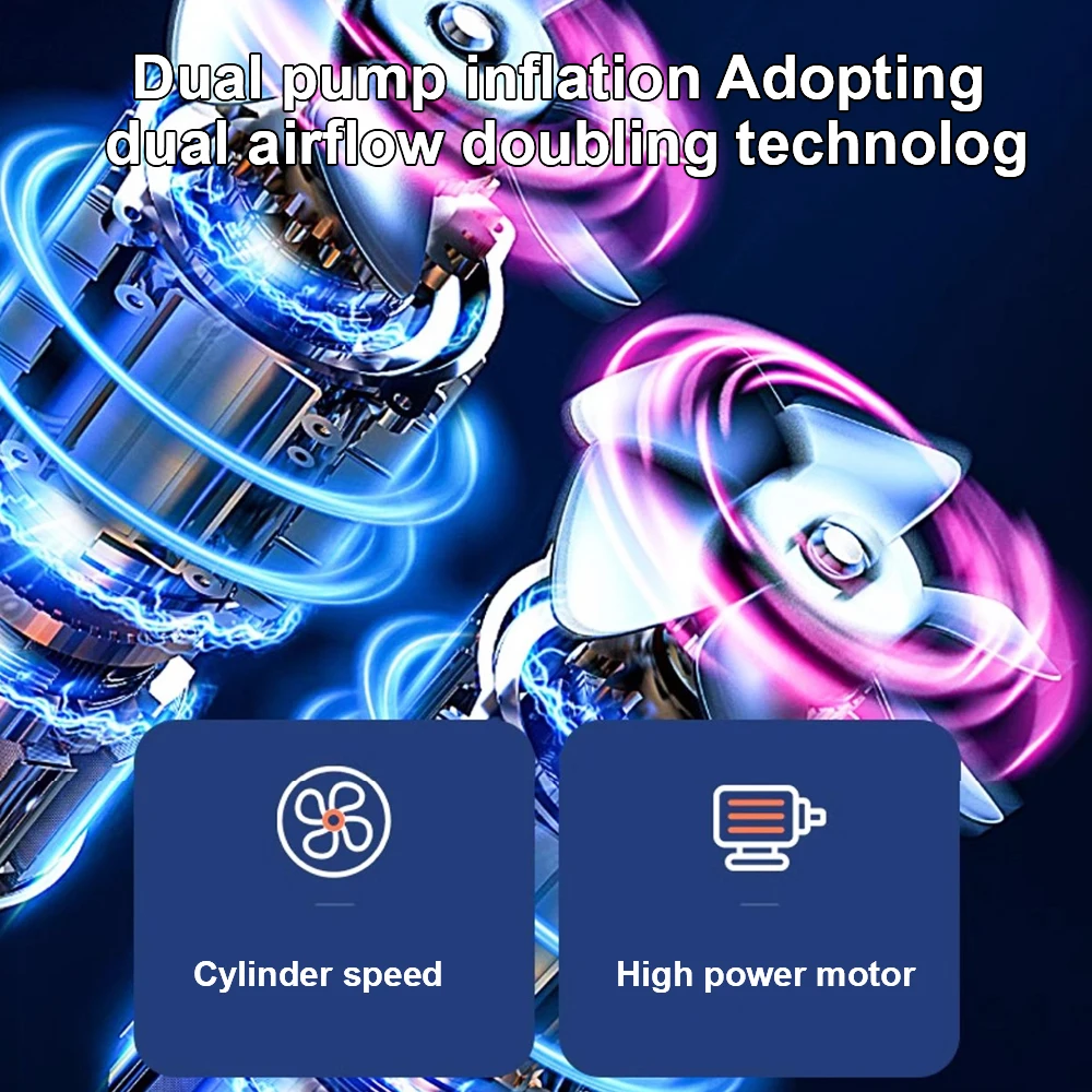 Tire Inflator Car Tires Fast Inflation Cars Tires Air Compressor Air Compressor Cordless Inflation For Bike Car Ball Motorcycle